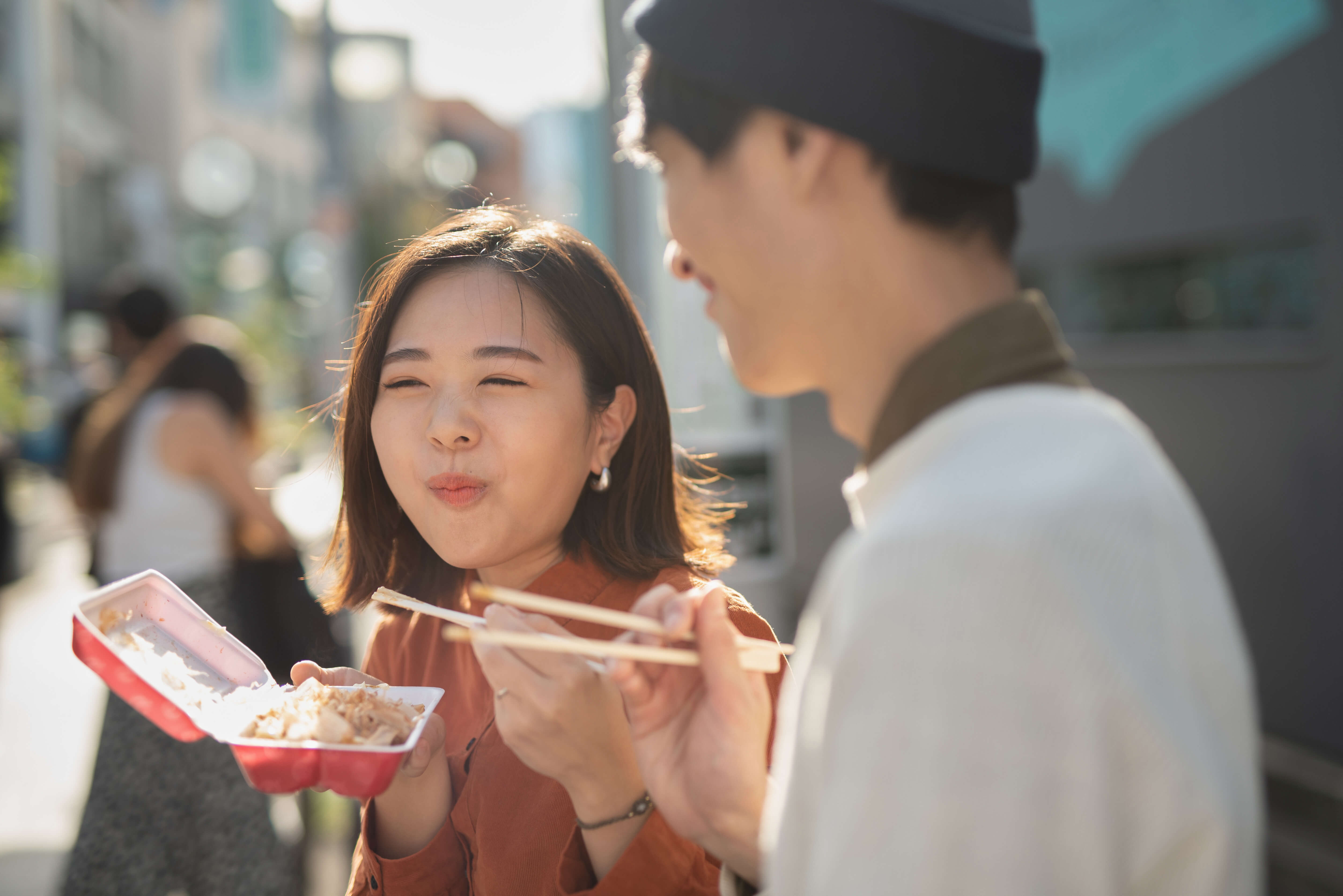 リテーナー　食べ歩き